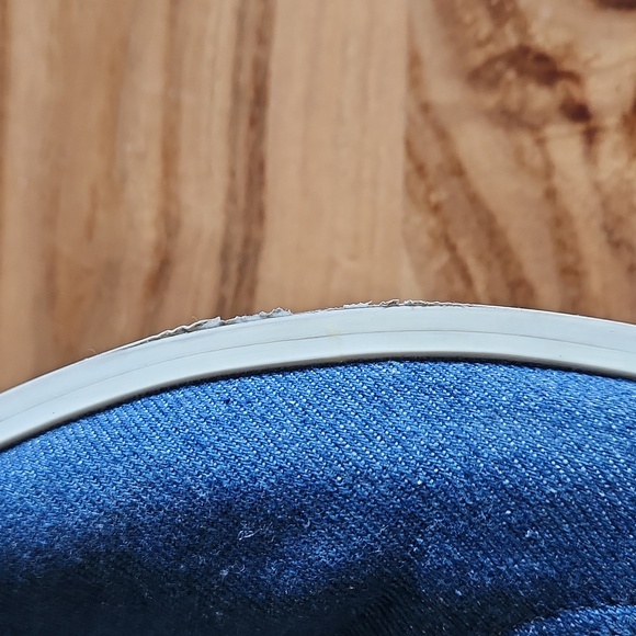 Aldo casual oxford shoes with a denim look, size 9 - Picture 6 of 9